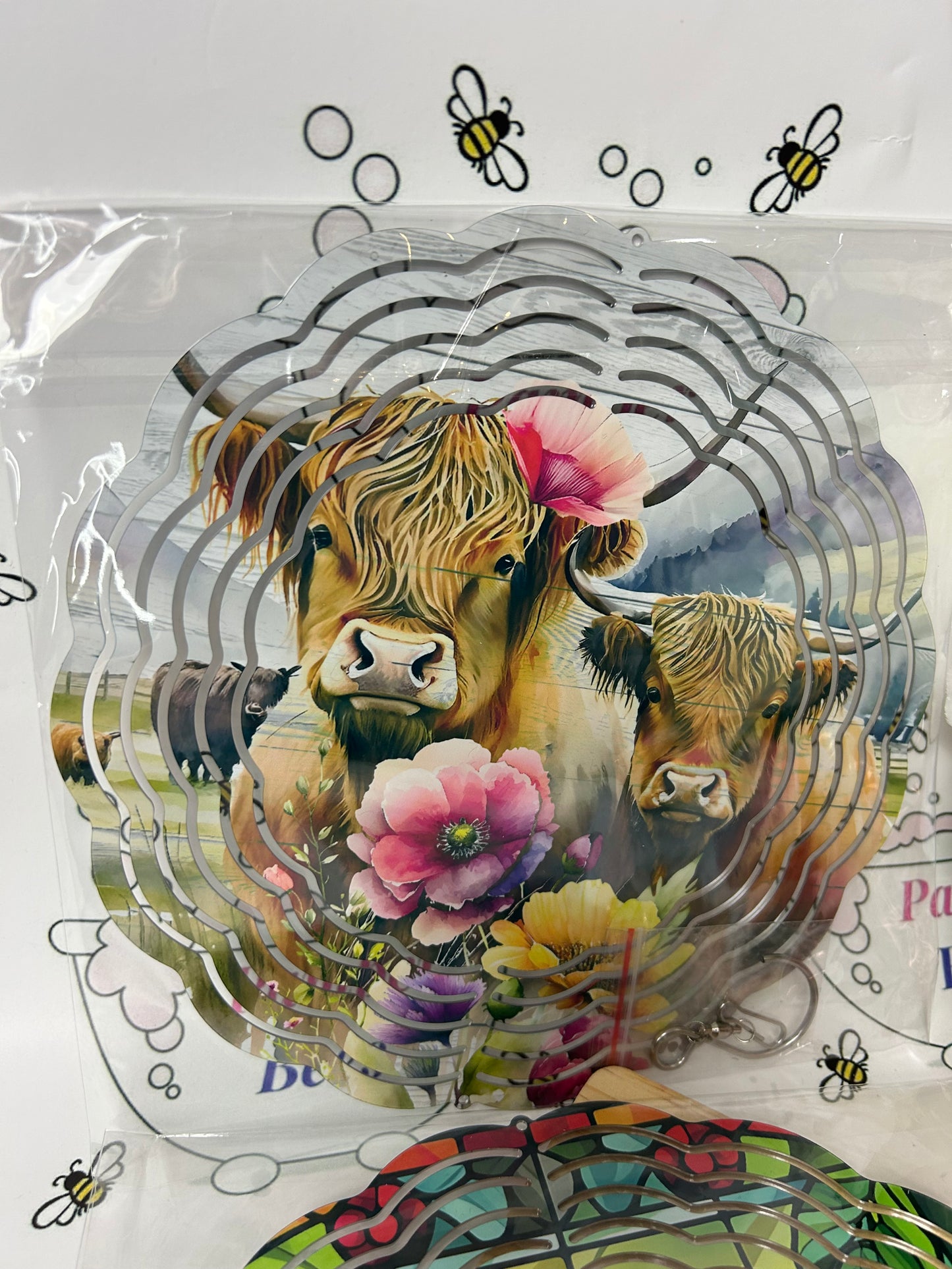 3D wind spinners