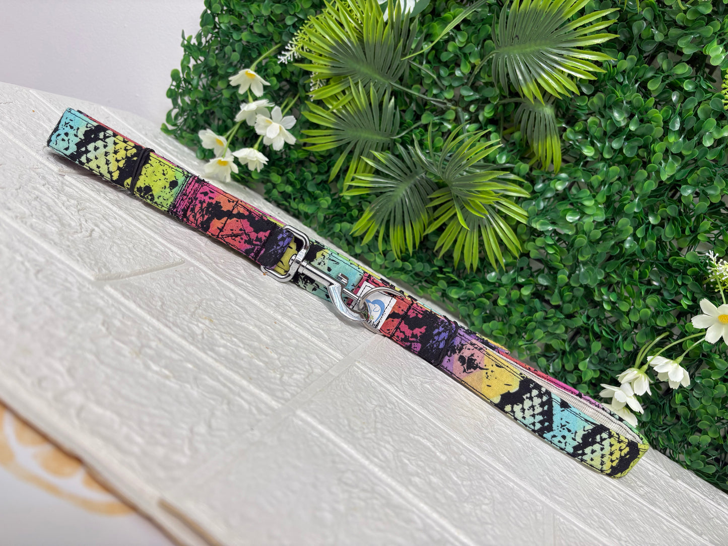 Multicolour snakeskin