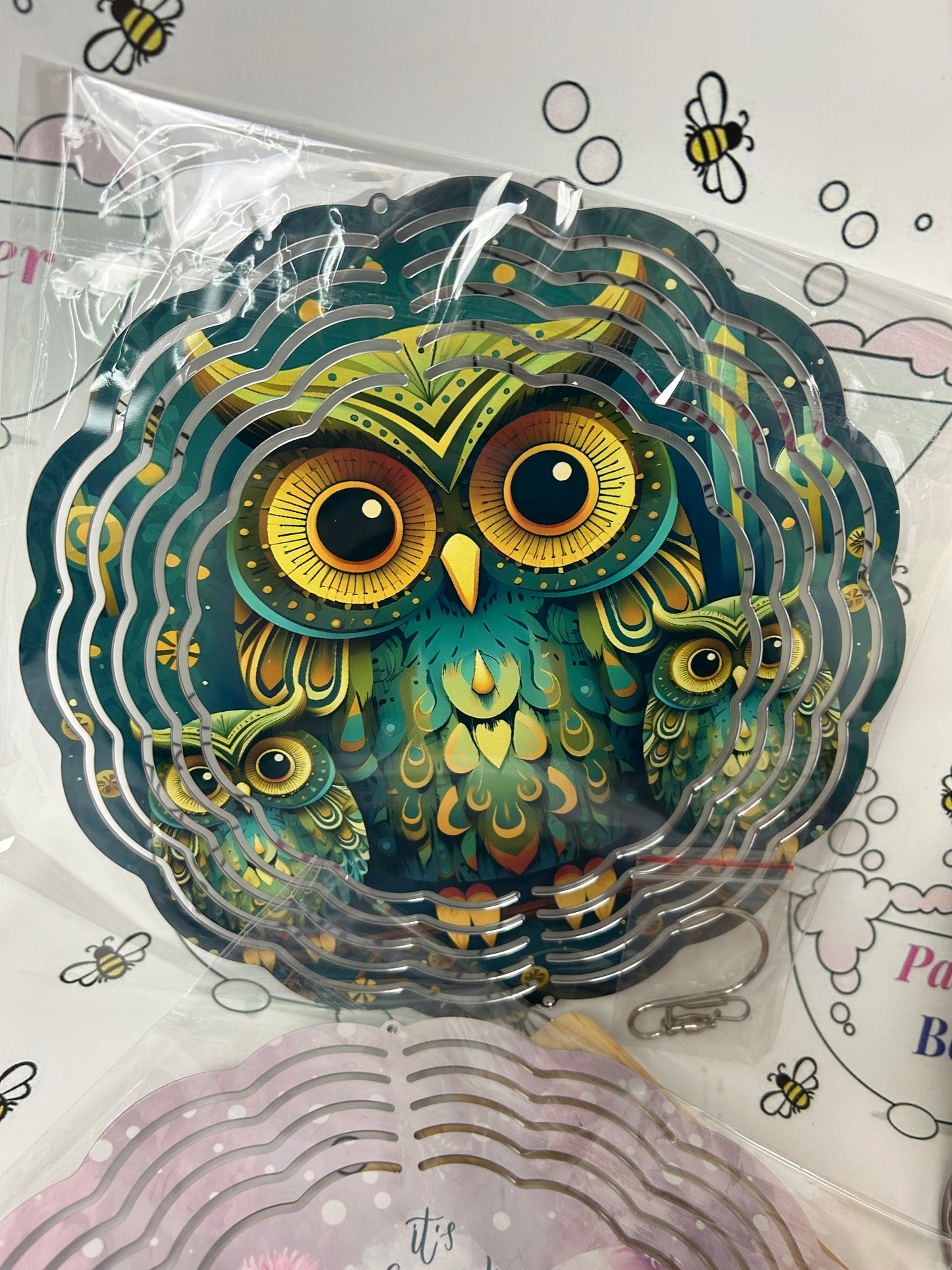 3D wind spinners