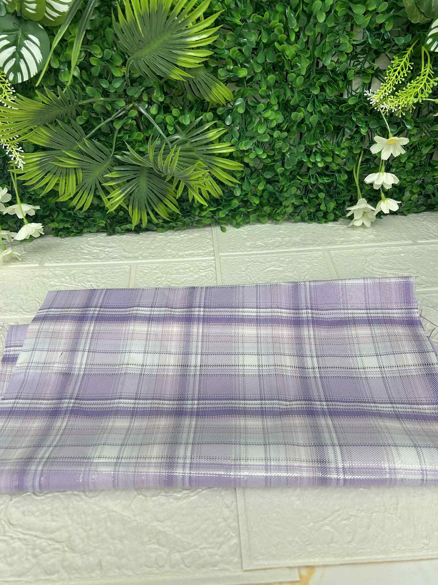 Lilac tartan
