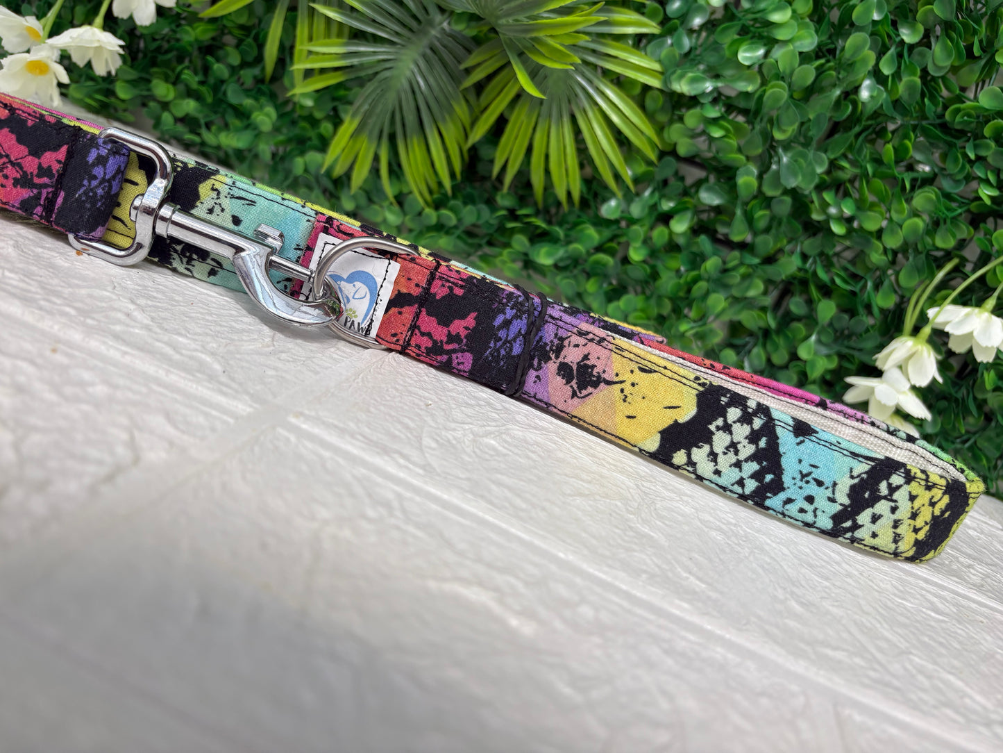 Multicolour snakeskin