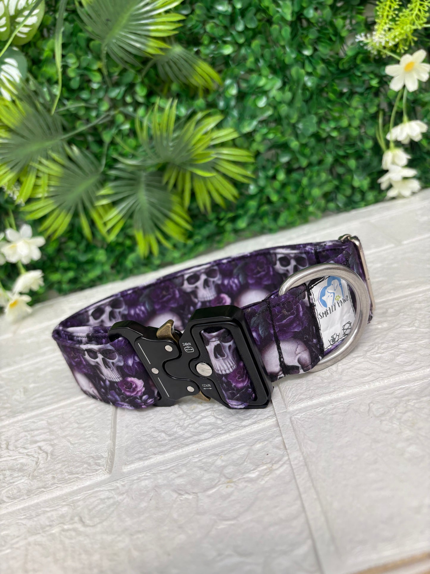 Purple skulls