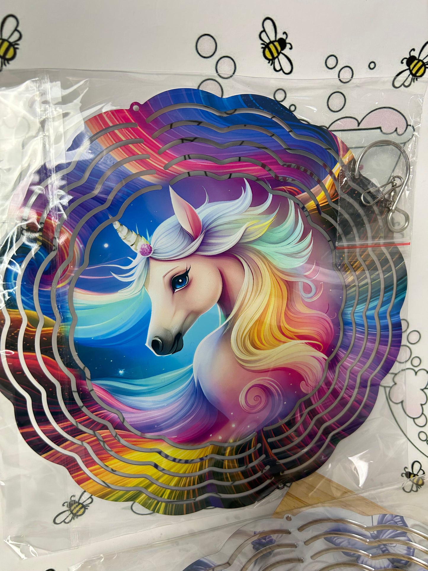 3D wind spinners