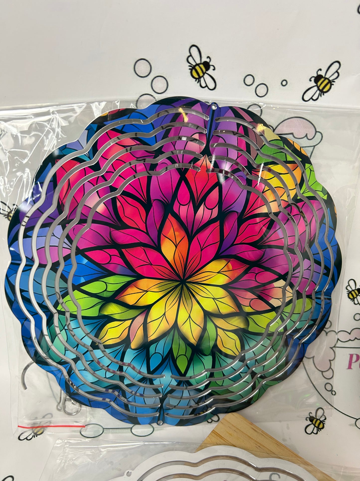 3D wind spinners