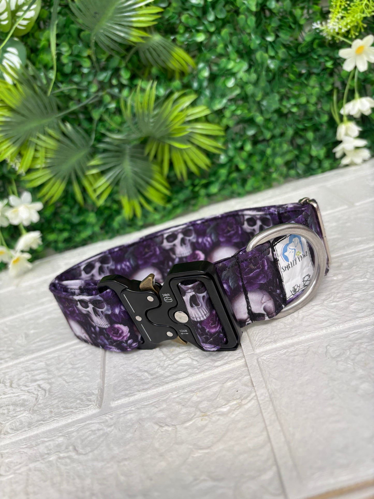 Purple skulls
