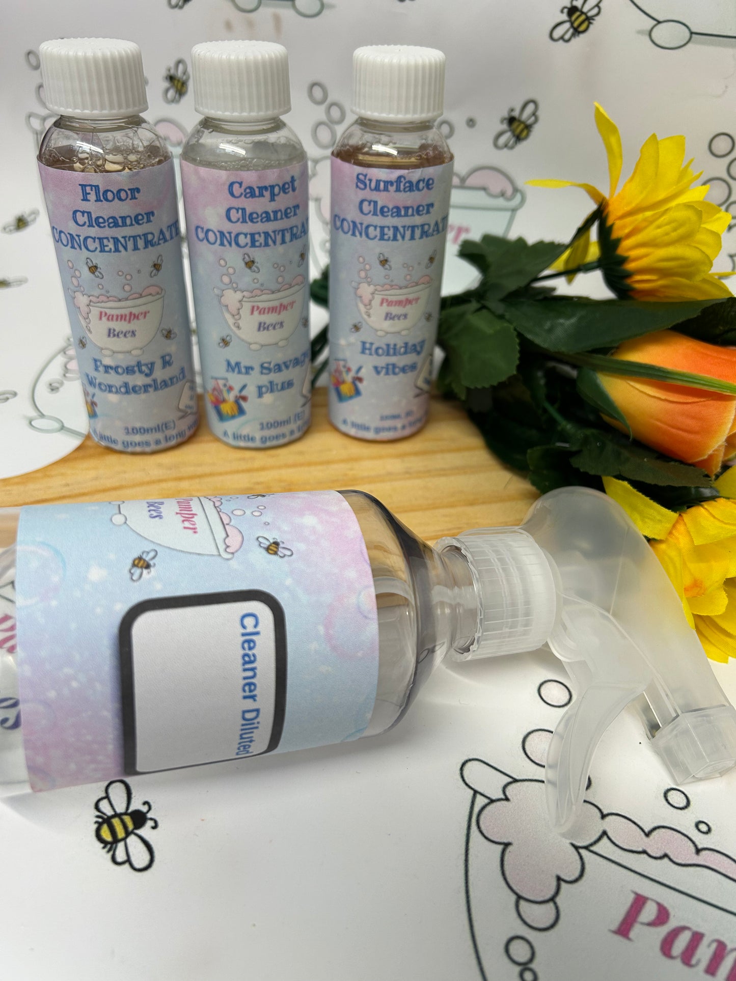 Full set Concentrated cleaning solution