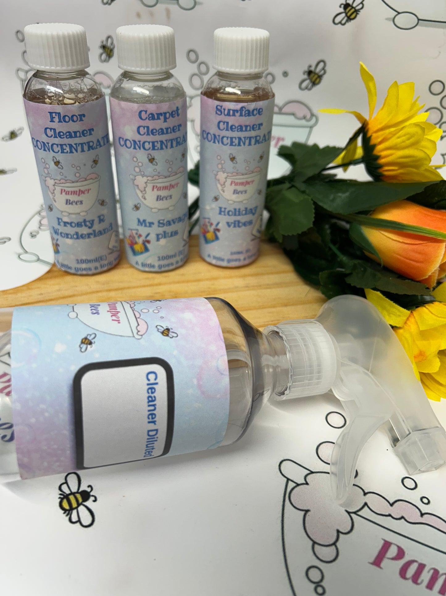Full set Concentrated cleaning solution