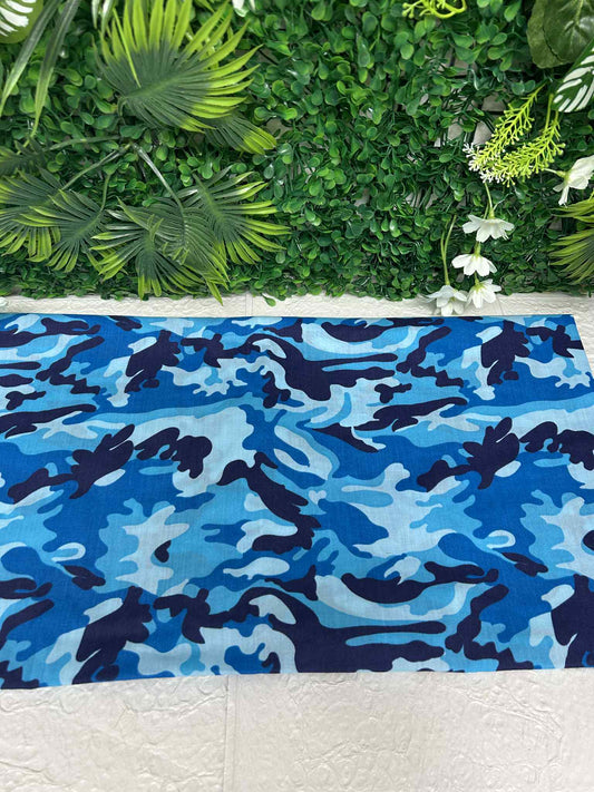 Blue camo
