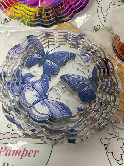 3D wind spinners