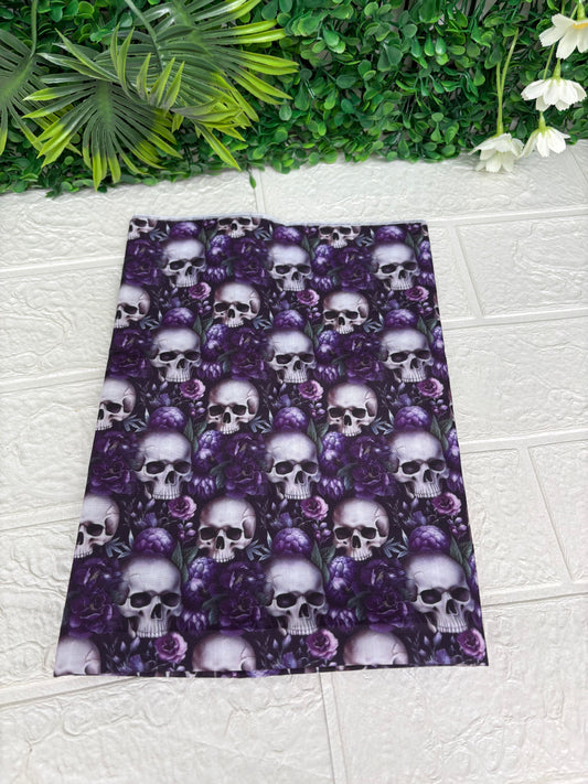 Purple skulls