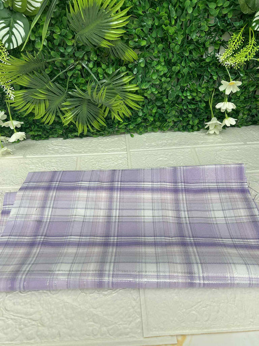 Lilac tartan