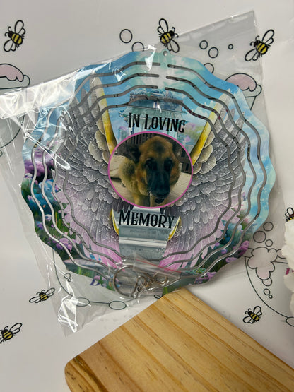 3D wind spinners