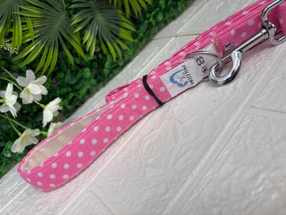 Pink polka dots