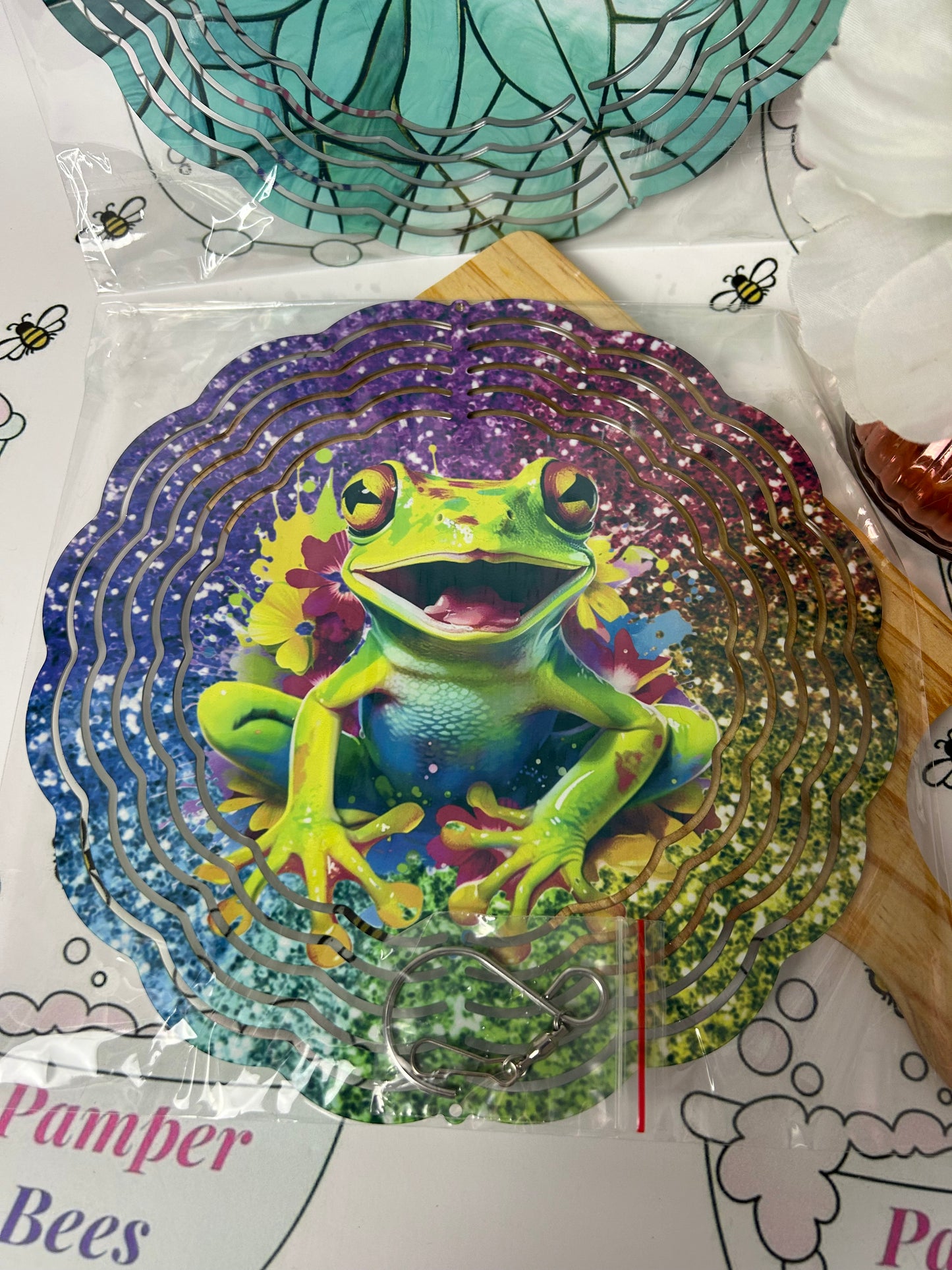 3D wind spinners