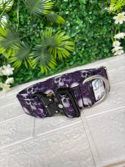 Purple skulls