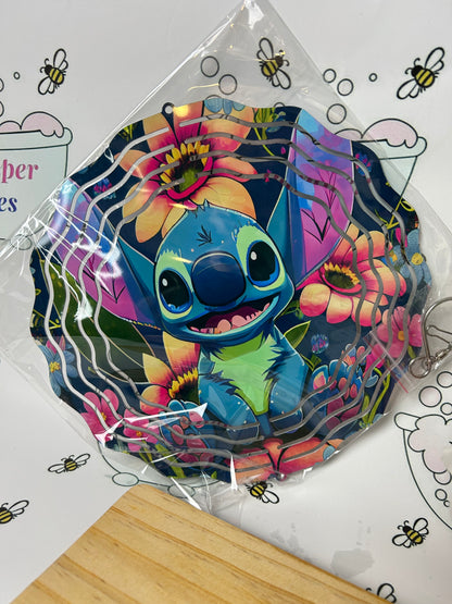 3D wind spinners